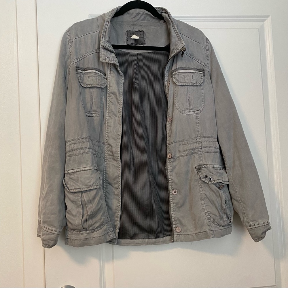 Anthropologie Gray Jacket